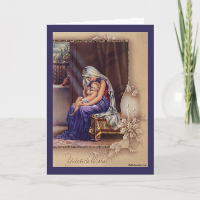 Vintage Christmas Card (Front)