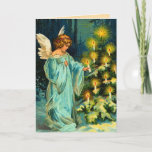 Vintage Christmas Card<br><div class="desc">Vintage Christmas cards for the people you love. Easy to customize! Each old world postcard is lovingly restored for best print quality.</div>