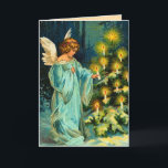 Vintage Christmas Card<br><div class="desc">Vintage Christmas cards for the people you love. Easy to customize! Each old world postcard is lovingly restored for best print quality.</div>