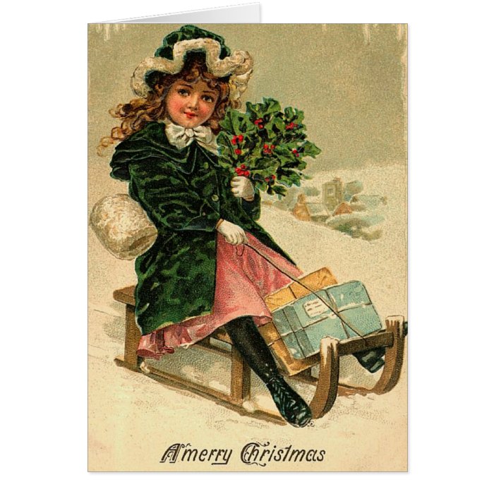 Vintage Christmas Card | Zazzle