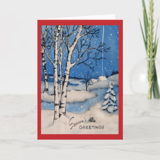 Vintage Christmas Card