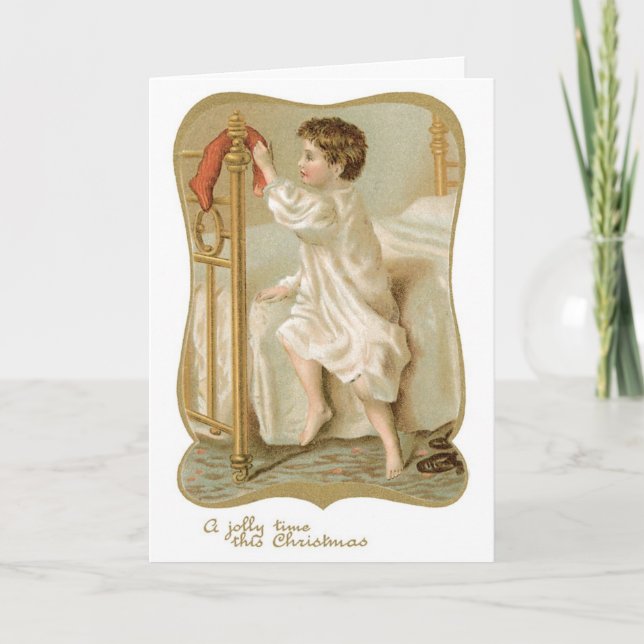Vintage Christmas Card (Front)