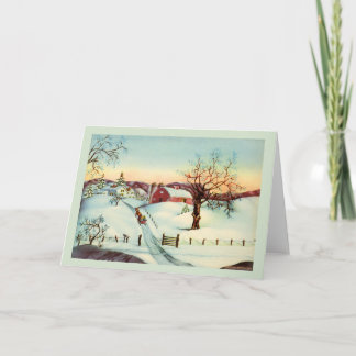 Vintage Christmas Card