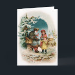 Vintage Christmas Card - German Santa<br><div class="desc">Victorian Christmas cards.  


com</div>