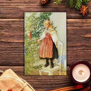 Vintage Christmas Carl Larsson Swedish Jigsaw Puzzle