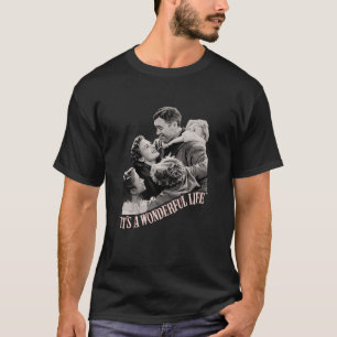 Vintage Christmas Classic It s a Wonderful Life T  T-Shirt