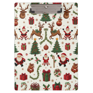 Vintage Christmas Clipboard