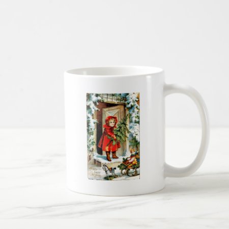 Vintage Christmas Coffee Mug