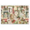vintage Christmas collage decoupage tissue paper