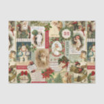 vintage Christmas collage decoupage tissue paper<br><div class="desc">vintage Christmas collage decoupage tissue paper</div>