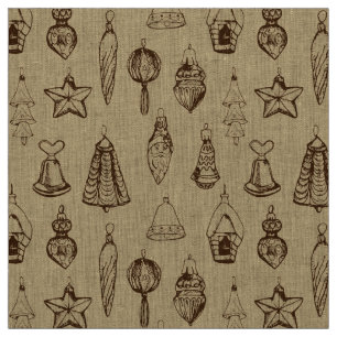 Vintage Christmas decorations Fabric