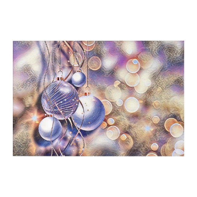 Vintage Christmas Decorations Ornaments  (Front)