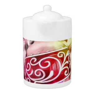 Vintage Christmas Decorations Ornaments Teapot