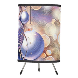 Vintage Christmas Decorations Ornaments Tripod Lamp