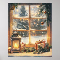Vintage Christmas Design. Double side art. Santa