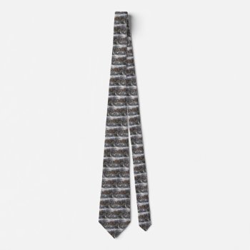 Vintage Christmas  Early Winter Skaters On Pond Neck Tie by ChristmasCafe at Zazzle