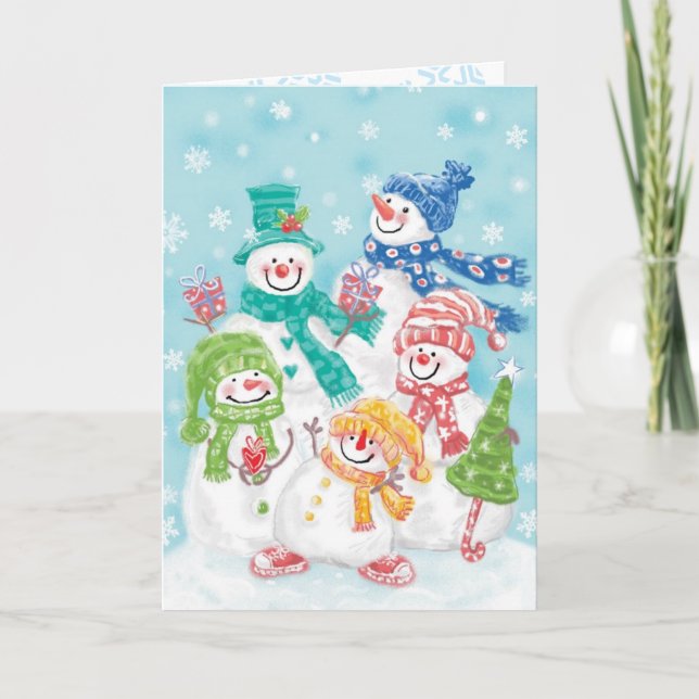 Vintage Christmas, Easy to Customize Cards (Front)