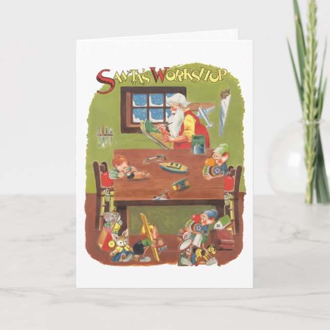 Vintage Christmas, Easy to Customize Cards (Front)