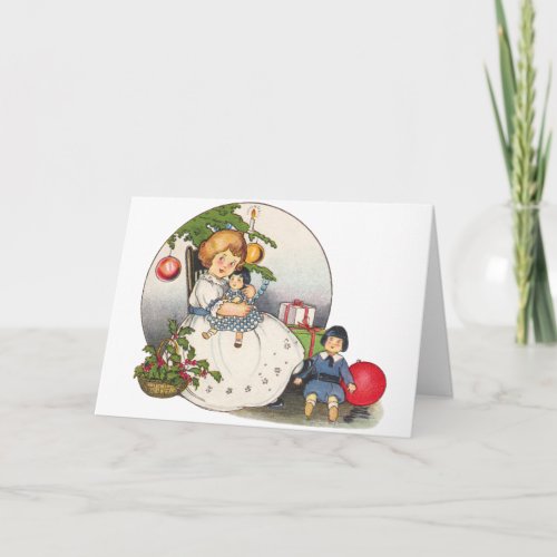 Vintage Christmas Easy to Customize Cards