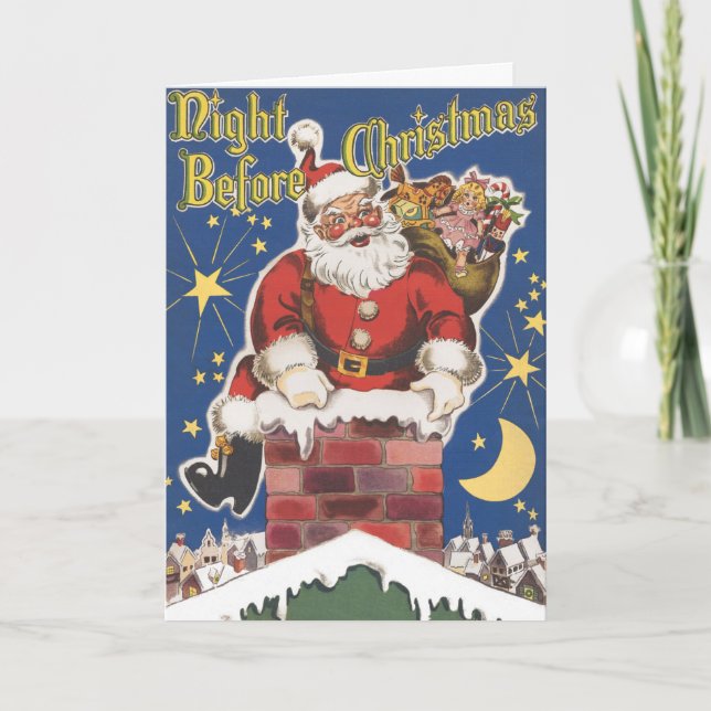 Vintage Christmas, Easy to Customize Cards (Front)