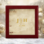 Vintage Christmas Gift Box – Luxury Holiday Gift<br><div class="desc">Vintage Christmas Gift Box – Luxury Holiday Gift is the perfect way to present your gifts this festive season. Elegantly designed with a classic vintage gold style, this gift box adds a touch of sophistication and warmth to any holiday celebration. Part of the "Vintage Gold Christmas Collection, " it pairs...</div>
