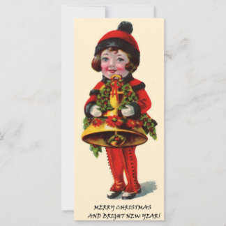 Vintage Christmas Girl