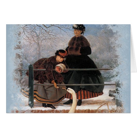 Vintage Christmas Goose (Front Horizontal)