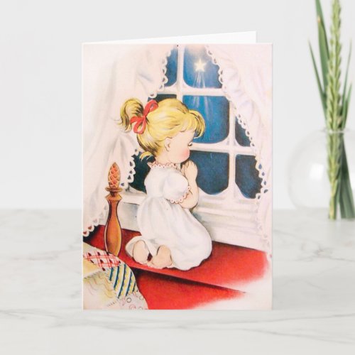 Vintage Christmas Greeting Card