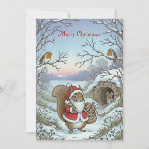 Vintage Christmas Greeting Card