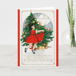 Vintage Christmas Greeting Card