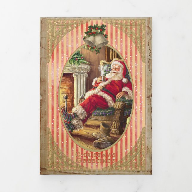 Vintage Christmas - Greeting Card (Cover)