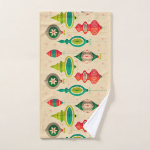 Vintage Christmas Hand Towel