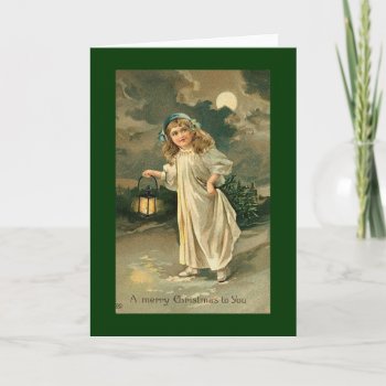 Vintage  Christmas Holiday Card by vintagecreations at Zazzle