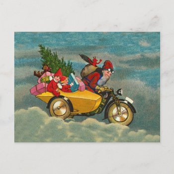 Vintage Christmas Holiday Postcard by vintagecreations at Zazzle
