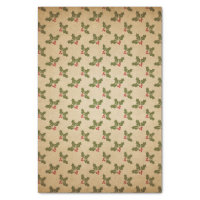 Warm Beige Damask Tissue Paper Sheets