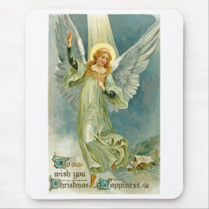 Vintage Christmas Image Mousepad