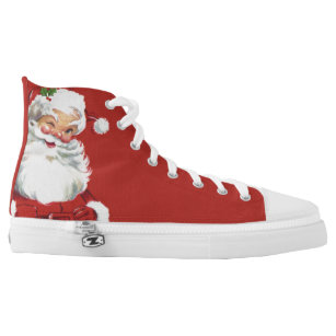 XULANG Athletic Sneaker Santa Claus Dabbing Funny Christmas Dab Running Shoes for Mens 