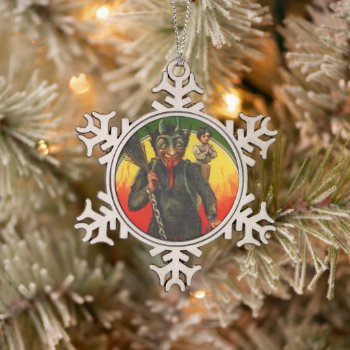 Vintage Christmas Krampus Ornament by xmasstore at Zazzle