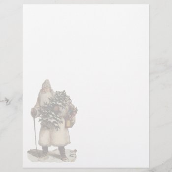 Vintage Christmas Letterhead Stationery by Vintage_Gifts at Zazzle