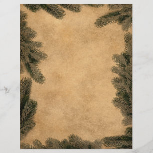 Vintage Christmas - Letterhead Stationery