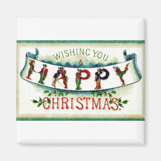 Vintage Christmas Magnet