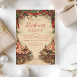Vintage Christmas Market Invitation<br><div class="desc">Step into the charm of an old-world holiday fair with this vintage Christmas market design. Featuring cozy wooden stalls, festive garlands, and nostalgic seasonal details, this invitation sets the perfect mood for a joyful Christmas party filled with tradition and warmth. A timeless choice for those who love the magic of...</div>