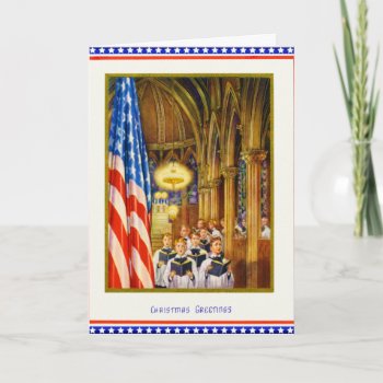 Vintage Christmas Military Card by golden_oldies at Zazzle