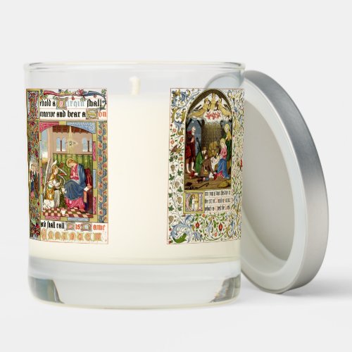 Vintage Christmas Nativity by Alfred Crispin Scented Candle