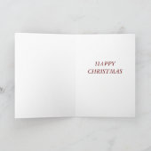 VINTAGE Christmas NATIVITY Holiday Card (Inside)