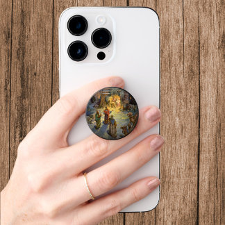 Vintage Christmas Nativity with Visiting Magi PopSocket