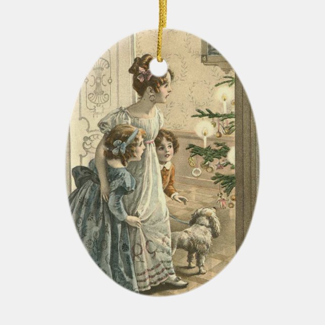 Vintage Christmas ornament (Front)