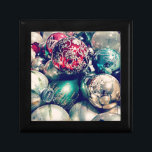 Vintage Christmas Ornaments Gift Box<br><div class="desc">Photography by Angelandspot.</div>