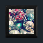 Vintage Christmas Ornaments Gift Box<br><div class="desc">Photography by Angelandspot.</div>