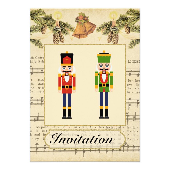 vintage christmas party invitation with christmas zazzle vintage christmas party invitation with christmas zazzle